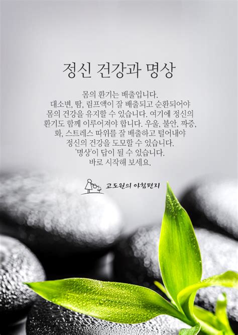 고도원 의 아침 편지|7월 아침편지.